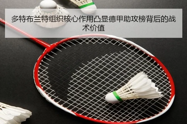 多特布兰特组织核心作用凸显德甲助攻榜背后的战术价值